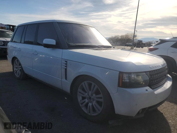 2012 Land Rover Range Rover HSE Lux with VIN SALMF1D47CA364054, listed as a Copart auction lot 45747825 with 134,555 mi miles and Clean title. Bid and sale history available at DreamBid. Image 4.