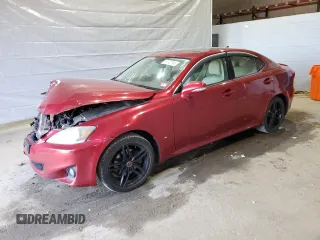 2011 Lexus IS 250 z VIN JTHCF5C20B5047877, wystawiony jako Copart lot #50927545 z przebiegiem 189 854 mil mil oraz Szkoda całkowita • Salvage title. Historia ofert i sprzedaży dostępna na DreamBid. Obrazek 1.