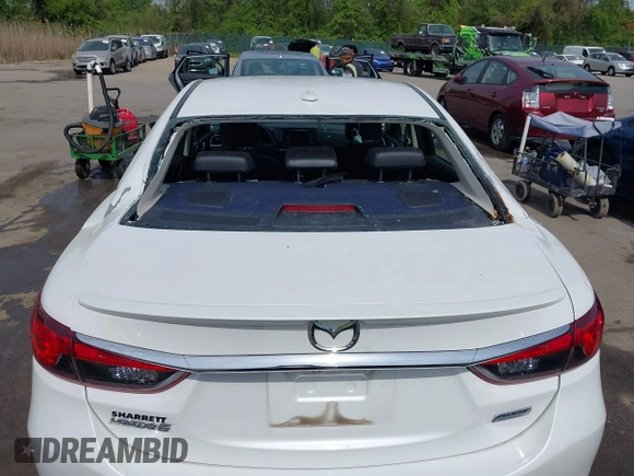 2014 Mazda 6 i Grand Touring with VIN JM1GJ1W5XE1107644, listed as a IAAI auction lot 42107937 with 78,998 mi miles. Bid and sale history available at carsss.com. Image 6.