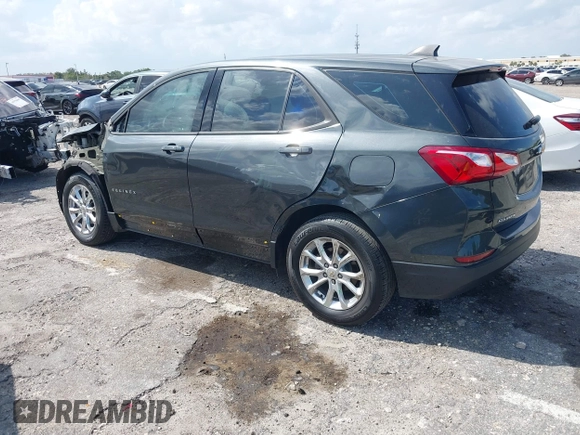 2019 Chevrolet Equinox LS with VIN 2GNAXHEV2K6302216, listed as a IAAI auction lot 41971214 with 49,004 mi miles and . Bid and sale history available at carsss.com. Image 3.