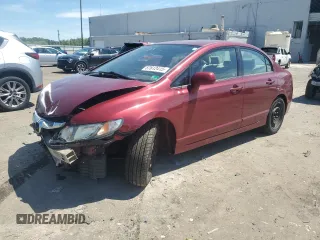 2009 Honda Civic LX z VIN 2HGFA16529H541674, wystawiony jako Copart lot #57612415 z przebiegiem 100 603 mil mil oraz Czysty tytuł • Clean title. Historia ofert i sprzedaży dostępna na DreamBid. Obrazek 1.