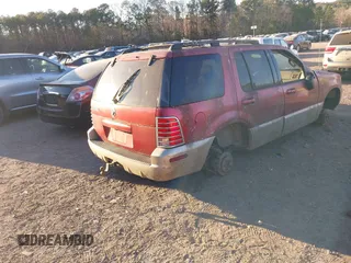 2004 Mercury Mountaineer Convenience z VIN 4M2ZU86K04UJ13622, wystawiony jako IAAI lot #41695203 z przebiegiem Nie podano mil oraz . Historia ofert i sprzedaży dostępna na DreamBid. Obrazek 4.