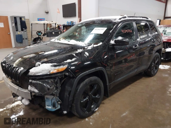 2017 Jeep Cherokee Altitude with VIN 1C4PJMAS4HW542682, listed as a IAAI auction lot 41292762 with 171,507 mi miles and . Bid and sale history available at DreamBid. Image 18.