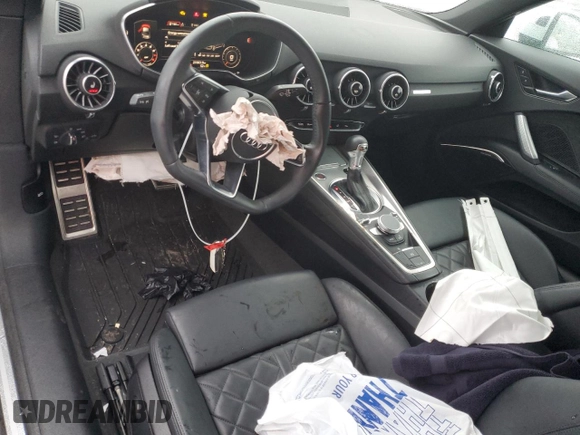 2021 Audi TT with VIN TRUAEAFV3M1005228, listed as a Copart auction lot 86776414 with 25,048 mi miles and Salvage title. Bid and sale history available at DreamBid. Image 8.