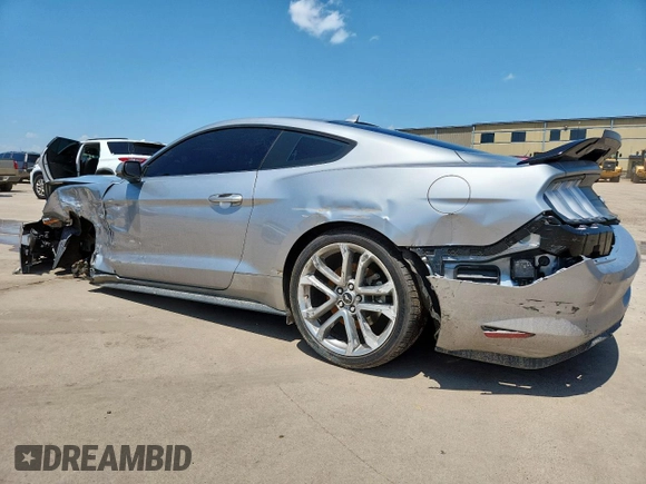2022 Ford Mustang GT z VIN 1FA6P8CF5N5148696, wystawiony jako Copart lot #64045025 z przebiegiem 23 300 mil mil oraz Szkoda całkowita • Salvage title. Historia ofert i sprzedaży dostępna na DreamBid. Obrazek 2.