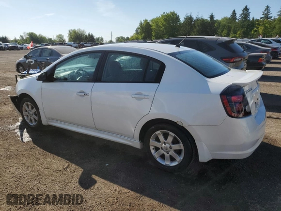 2012 Nissan Sentra S with VIN 3N1AB6AP6CL705277, listed as a Copart auction lot 61905065 with 243,683 mi miles and Salvage title. Bid and sale history available at DreamBid. Image 2.