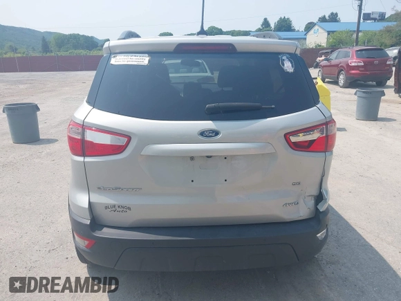 2018 Ford EcoSport SE z VIN MAJ6P1UL5JC188293, wystawiony jako IAAI lot #42338926 z przebiegiem 186 773 mil mil oraz . Historia ofert i sprzedaży dostępna na DreamBid. Obrazek 16.