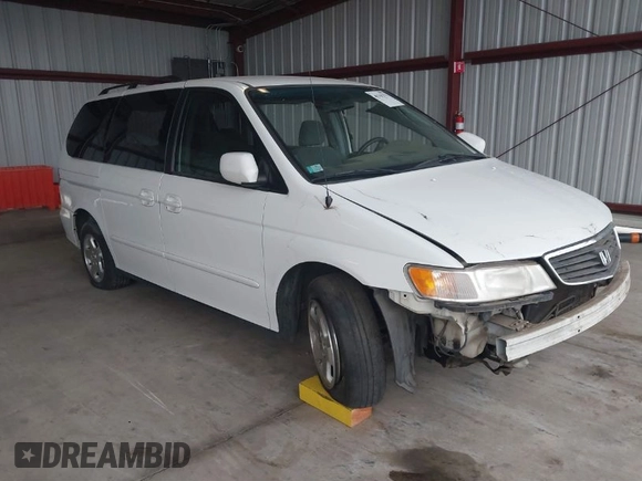 2000 Honda Odyssey EX with VIN 2HKRL187XYH622531, listed as a IAAI auction lot 41141272 with 225,668 mi miles and . Bid and sale history available at DreamBid. Image 1.