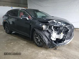 2022 Lexus RX with VIN 2T2YZMDA4NC366040, listed as a Copart auction lot 47463295 with 25,276 mi miles and Salvage Title. Bid and sale history available at carsss.com. Image 4.