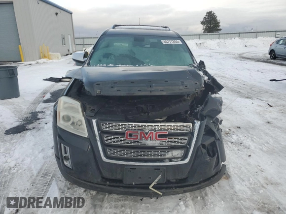 2011 GMC Terrain SLT-2 with VIN 2CTFLXE51B6229722, listed as a Copart auction lot 45777265 with 109,166 mi miles and Salvage Title. Bid and sale history available at carsss.com. Image 5.