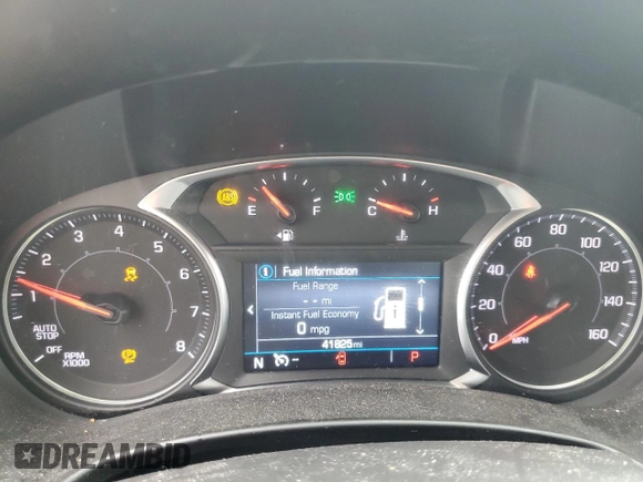 2023 GMC Terrain SLE with VIN 3GKALTEG5PL204054, listed as a Copart auction lot 58471455 with 41,825 mi miles and Salvage title. Bid and sale history available at DreamBid. Image 9.