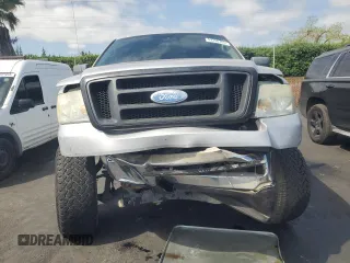 2006 Ford F-150 XLT with VIN 1FTPX12566KC51949, listed as a Copart auction lot 53346765 with 129,284 mi miles and Salvage title. Bid and sale history available at DreamBid. Image 5.