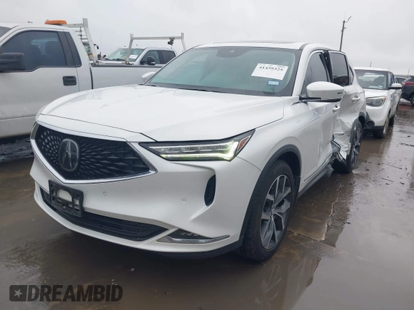 2022 Acura MDX Technology with VIN 5J8YD9H42NL011575, listed as a IAAI auction lot 41459325 with 40,017 mi miles and . Bid and sale history available at DreamBid. Image 17.