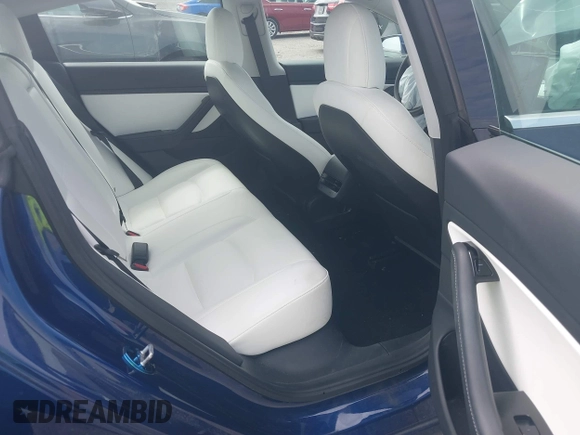 2020 Tesla Model 3 Standard Range Plus with VIN 5YJ3E1EA7LF785838, listed as a IAAI auction lot 41586081 with 38,392 mi miles and . Bid and sale history available at carsss.com. Image 8.