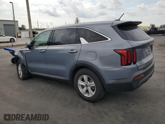 2023 Kia Sorento LX with VIN 5XYRG4LC1PG165642, listed as a Copart auction lot 50574715 with 50,803 mi miles and Non Repairable. Bid and sale history available at carsss.com. Image 2.