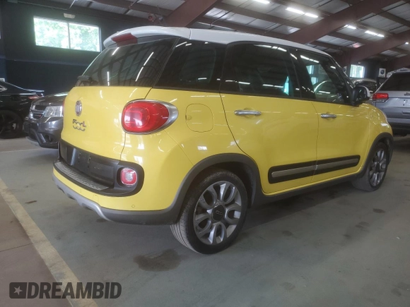 2014 FIAT 500L Trekking с VIN ZFBCFADH1EZ029644, выставлен на аукционе Copart как лот 59719685 с пробегом 133 256 миль миль и Чистый • Clean title. История ставок и продаж доступна на DreamBid. Изображение 3.