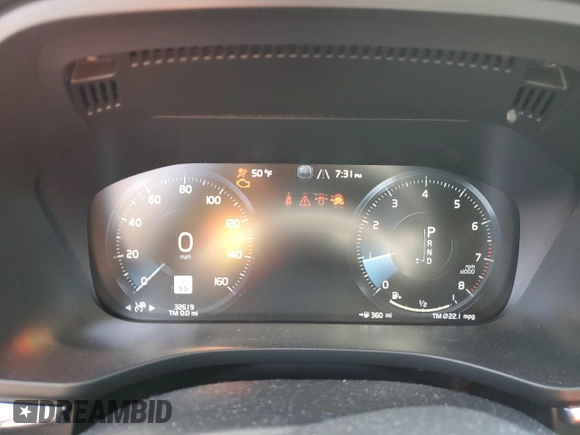 2020 Volvo XC60 Inscription с VIN YV4A22RL2L1418546, выставлен на аукционе Copart как лот 45486035 с пробегом 32 619 миль миль и Списание • Salvage title. История ставок и продаж доступна на DreamBid. Изображение 9.