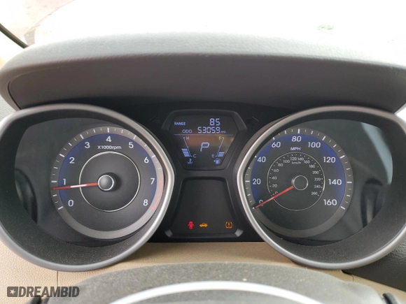 2011 Hyundai Elantra Ltd with VIN KMHDH4AE9BU151714, listed as a Copart auction lot 89160755 with 53,059 mi miles and Salvage Title. Bid and sale history available at carsss.com. Image 9.