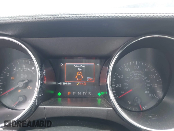 2015 Ford Mustang EcoBoost Premium with VIN 1FATP8UH0F5392745, listed as a IAAI auction lot 42268895 with 97,366 mi miles and . Bid and sale history available at DreamBid. Image 7.