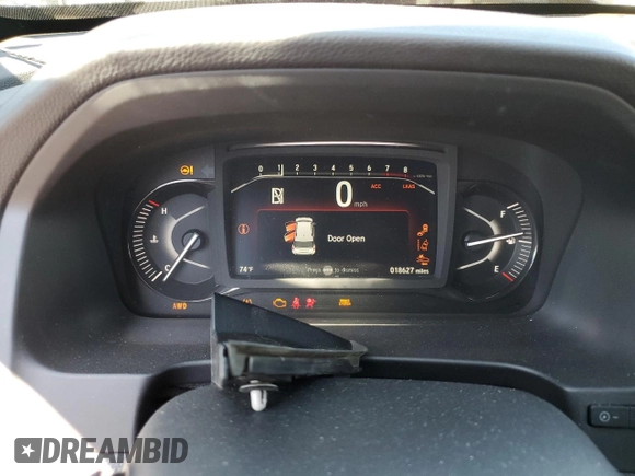 2024 Honda Passport TrailSport with VIN 5FNYF8H6XRB008887, listed as a Copart auction lot 56311425 with 18,627 mi miles and Salvage title. Bid and sale history available at DreamBid. Image 9.