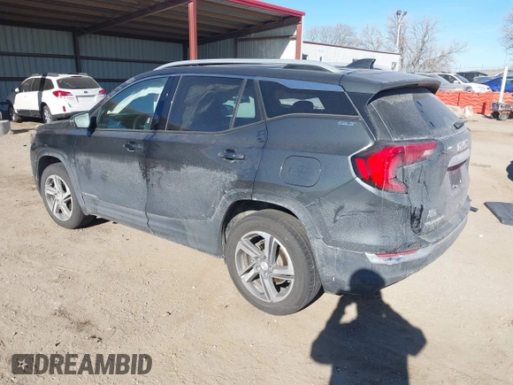 2020 GMC Terrain SLT with VIN 3GKALVEV6LL203001, listed as a IAAI auction lot 41434657 with 129,530 mi miles. Bid and sale history available at carsss.com. Image 3.
