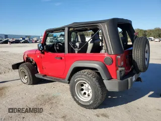 2009 Jeep Wrangler X with VIN 1J4FA24199L720554, listed as a Copart auction lot 88129665 with 67,840 mi miles and Salvage title. Bid and sale history available at DreamBid. Image 2.