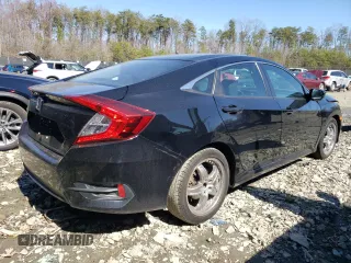 2018 Honda Civic LX with VIN 19XFC2F55JE204852, listed as a Copart auction lot 49540485 with 99,229 mi miles and Salvage Title. Bid and sale history available at DreamBid. Image 3.
