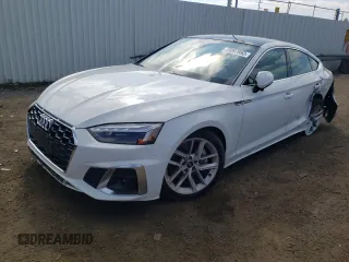 2023 Audi A5 Sportback S line Premium Plus with VIN WAUFACF56PA033193, listed as a Copart auction lot 58097893 with 2,517 mi miles. Bid and sale history available at carsss.com. Image 1.