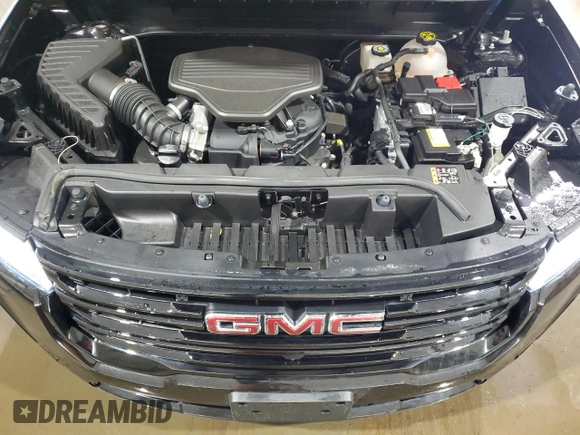 2023 GMC Acadia SLT with VIN 1GKKNULS3PZ259333, listed as a Copart auction lot 44587145 with 9,240 mi miles and Salvage Title. Bid and sale history available at DreamBid. Image 12.