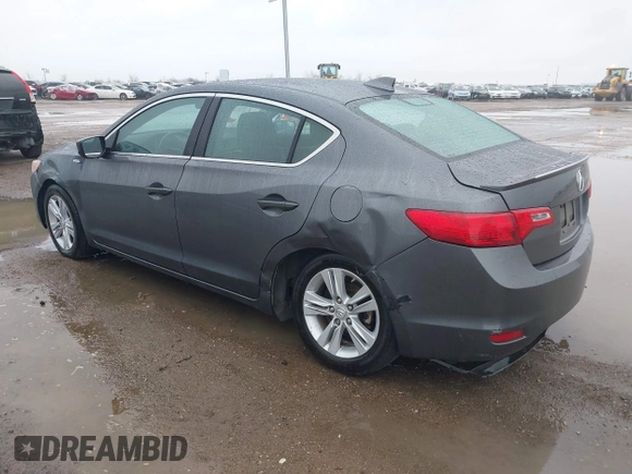 2014 Acura ILX Hybrid Technology z VIN 19VDE3F75EE300312, wystawiony jako IAAI lot #41608572 z przebiegiem 126 974 mil mil oraz . Historia ofert i sprzedaży dostępna na DreamBid. Obrazek 3.