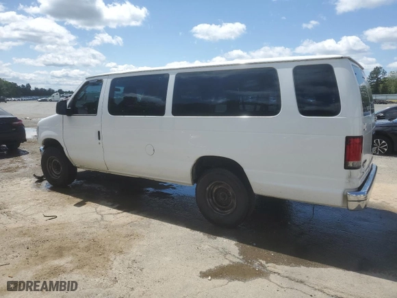 2012 Ford Econoline Wagon XL with VIN 1FBSS3BL5CDA01156, listed as a Copart auction lot 50744455 with 386,889 mi miles and Salvage Title. Bid and sale history available at carsss.com. Image 2.