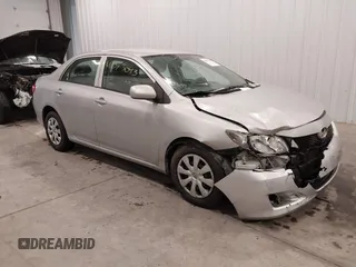 2010 Toyota Corolla with VIN 1NXBU4EE0AZ203369, listed as a IAAI auction lot 41593043 with 189,937 mi miles. Bid and sale history available at carsss.com. Image 1.