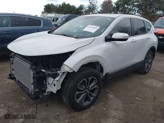 2022 Honda CR-V EX-L with VIN 2HKRW2H84NH634644, listed as a IAAI auction lot 41628495 with 32,186 mi miles. Bid and sale history available at carsss.com. Image 2.