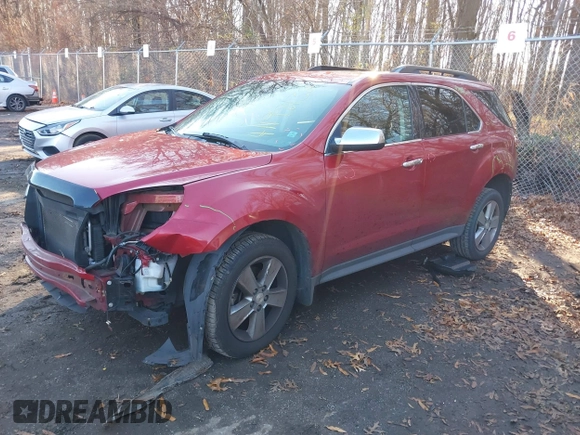 2015 Chevrolet Equinox LT with VIN 2GNFLFE33F6430989, listed as a IAAI auction lot 41198132 with 67,106 mi miles and . Bid and sale history available at DreamBid. Image 2.