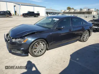 2018 Audi A6 Premium Plus with VIN WAUG8AFCXJN051859, listed as a Copart auction lot 43701565 with 81,436 mi miles and Salvage Title. Bid and sale history available at carsss.com. Image 1.