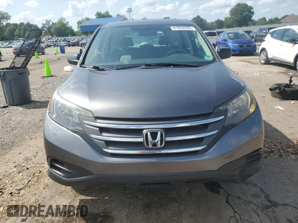 2013 Honda CR-V LX with VIN 3CZRM3H33DG702658, listed as a Copart auction lot 61850335 with 80,280 mi miles and Salvage title. Bid and sale history available at DreamBid. Image 5.