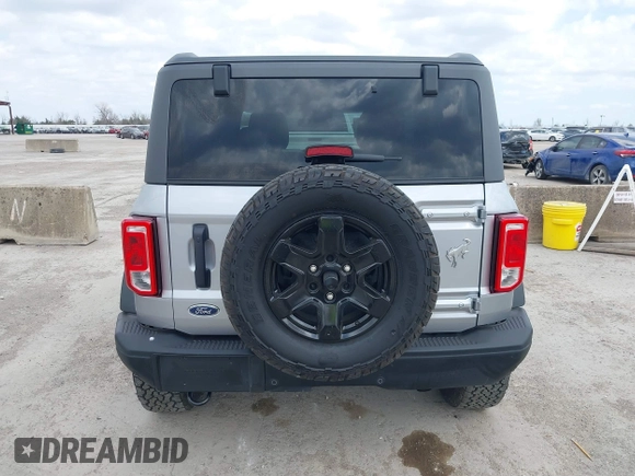 2024 Ford Bronco Black Diamond with VIN 1FMDE1AH6RLA22976, listed as a IAAI auction lot 41781569 with 13,307 mi miles. Bid and sale history available at carsss.com. Image 16.