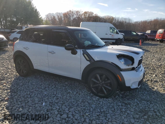 2012 MINI Countryman S with VIN WMWZC3C57CWM27732, listed as a Copart auction lot 80361854 with 120,735 mi miles and Salvage title. Bid and sale history available at DreamBid. Image 4.