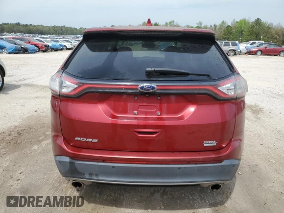 2016 Ford Edge SEL with VIN 2FMPK3J94GBB89120, listed as a Copart auction lot 49699065 with 61,104 mi miles and Clean Title. Bid and sale history available at carsss.com. Image 6.