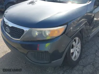 2011 Kia Sorento LX with VIN 5XYKT4A29BG135451, listed as a IAAI auction lot 41847012 with 200,328 mi miles. Bid and sale history available at carsss.com. Image 19.
