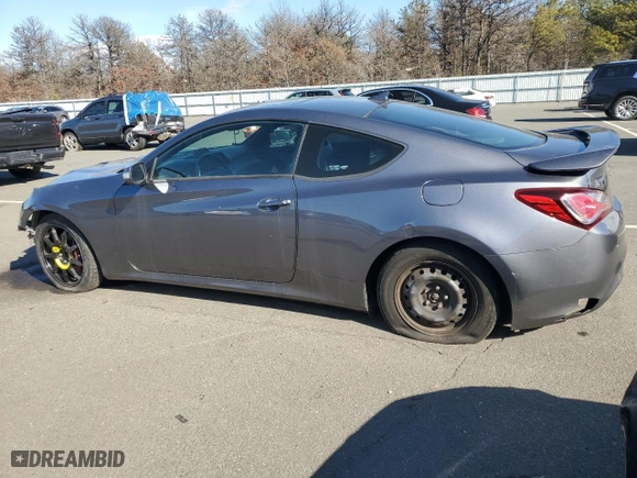2015 Hyundai Genesis Coupe 3.8L Ultimate with VIN KMHHU6KJ5FU129722, listed as a Copart auction lot 44277855 with 0 mi miles and Salvage Title. Bid and sale history available at carsss.com. Image 2.