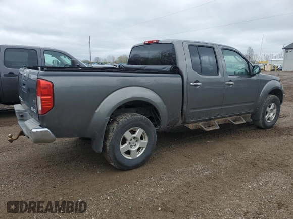 2007 Nissan Frontier SE with VIN 1N6AD09W07C448292, listed as a Copart auction lot 55821795 with 311,852 mi miles and Clean title. Bid and sale history available at DreamBid. Image 3.