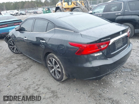 2017 Nissan Maxima SV with VIN 1N4AA6AP9HC383839, listed as a IAAI auction lot 41293915 with 141,621 mi miles and . Bid and sale history available at DreamBid. Image 3.