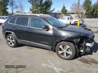2020 Jeep Cherokee Limited with VIN 1C4PJLDB5LD545889, listed as a Copart auction lot 88579875 with 45,301 mi miles and Salvage Title. Bid and sale history available at carsss.com. Image 4.