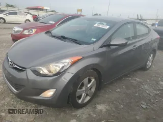 2013 Hyundai Elantra GLS with VIN 5NPDH4AEXDH210125, listed as a Copart auction lot 58624035 with 165,835 mi miles and Salvage title. Bid and sale history available at DreamBid. Image 1.