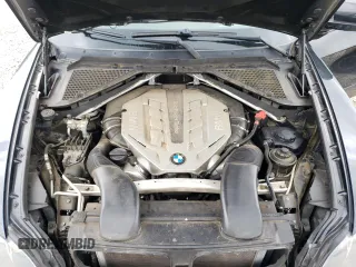 2011 BMW X5 50i with VIN 5UXZV8C52BL419028, listed as a Copart auction lot 59870505 with 126,666 mi miles and Salvage title. Bid and sale history available at DreamBid. Image 12.