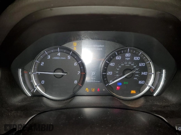 2018 Acura TLX w/Technology Pkg with VIN 19UUB1F59JA008194, listed as a Copart auction lot 51000585 with 88,953 mi miles and Salvage Title. Bid and sale history available at carsss.com. Image 9.