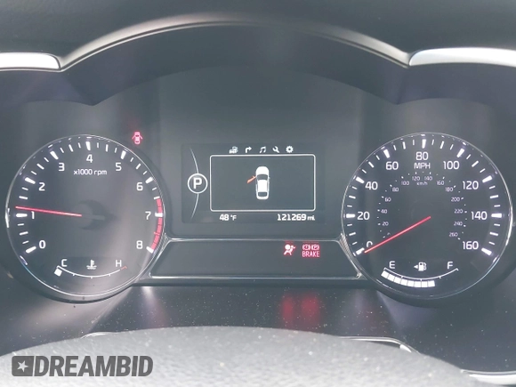 2015 Kia Optima SX Turbo with VIN 5XXGR4A69FG365072, listed as a IAAI auction lot 42295872 with 121,269 mi miles and . Bid and sale history available at DreamBid. Image 7.