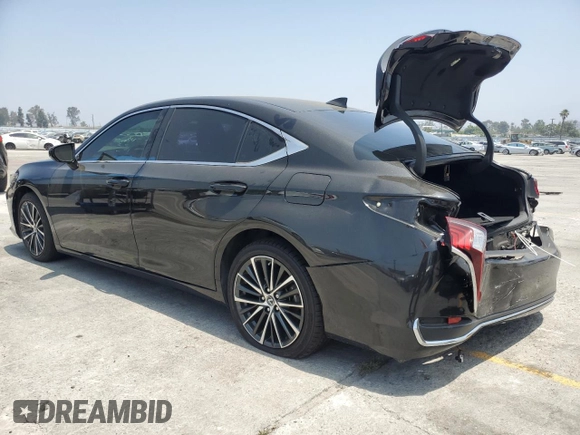 2022 Lexus ES 300h with VIN 58ADA1C14NU017588, listed as a Copart auction lot 60114915 with 110,205 mi miles and Salvage title. Bid and sale history available at DreamBid. Image 2.