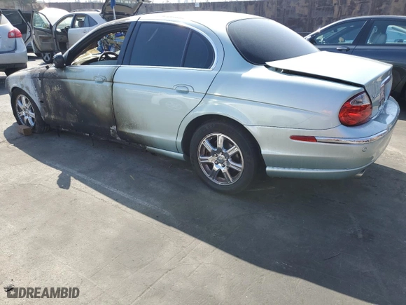 2003 Jaguar S-Type with VIN SAJEA01T93FM59607, listed as a Copart auction lot 75470644 with NaN miles and Salvage Title. Bid and sale history available at carsss.com. Image 2.
